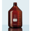 DURAN® PURE Bottle Only, Amber Borosilicate Glass, GL45, 10 Liter, Each