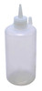 Dropper Bottle with Pivoting Nozzle Sealer Cap, LDPE, 500 mL, case/10