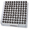 Wheaton® MicroLiter Clear Screw Thread Vials, Borosilicate Glass, Kit, Natural 9mm Cap, Precut PTFE/Silicone Septa, pack/100