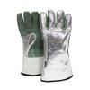 Carbon Armour® Leather Heat-Resistant Gloves, Aluminum OPF Back, Heat Level 2 Protection