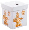 Small Burn Up Bin, Bench Model, 8" x 8" x 10", case/6