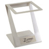 Z-Stand for 6 Liter Bio-Bins, Stainless Steel, 6.7" x 6.7" x 7.9"