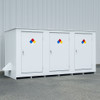 Hazmat Drum Storage Building, 10-Drum, for Non-Combustible Materials, Custom Built to Order