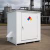 Hazmat Drum Storage Building, 4-Drum, 2-hour Fire Rated, Custom-Built