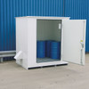 Hazmat Drum Storage Building, 6-Drum, 2-hour Fire Rated, Custom-Built to order