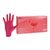  Nitrile Exam Glove Ultra 3.5, Ventyv® Flamingo, Powder-Free, Coated, Aloe & Vitamin E, Textured, Beaded Cuff, Coral