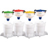 ECO Funnel 8" ECO Funnel® system with 4 liter, 38-430 cap with secondary container 