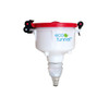 ECO Funnel 4" ECO Funnel® system, polypropylene quick-disconnect funnel with 5 gallon safety can 