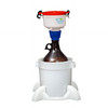 4" ECO Funnel® system with 2 liter glass bottle (38mm finish) and secondary containment 