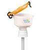 4" ECO Funnel® with 53mm cap adapter (for Nalgene® 53B bottles) and yellow lid