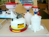 4" ECO Funnel® System with Justrite® 2 gal Safety Can and Secondary Containment (3-5/8" finish) 