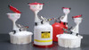 ECO Funnel 4" ECO Funnel® system with Justrite® 2 gal safety can and secondary containment (3-5/8" finish) 