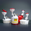 4" ECO Funnel® System with Justrite® 2 gal Safety Can and Secondary Containment (3-5/8" finish) 