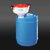 8" ECO Funnel® with 70mm 8TPI cap adapter (for Rieke FS70 containers) 