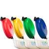 8" ECO Funnel® system with Justrite® 2 gallon poly safety can and secondary containment 