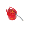 Eagle® Type II Safety Can, DOT Approved Red Galvanized Steel, 7/8" Flexible Hose