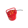 Eagle® Type II Safety Can, DOT Approved Red Galvanized Steel, 7/8" Flexible Hose