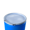 Eagle® Lab Drum, Lab Pack 14 gallon Blue with Metal Lever-Lock Ring