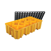 Eagle® 2-Drum Tall Spill Pallet, 66 gallon Sump