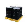 Eagle® Drum Platform, 4-Drum Low Profile Containment Pallet