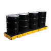 Eagle® Drum Platform, 4-Drum In-Line Spill Pallet