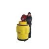 Eagle® Small Drum Cart Dolly, Rolling Single Drum Casters