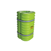 Eagle® 10" Column Protector, Lime with Reflective Bands