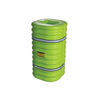 Eagle® 10" Column Protector, Lime with Reflective Bands