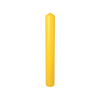 Eagle® Bollard Cover, 8" x 57" Bumper Bollard Post Sleeve, Smooth, Yellow or Red
