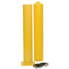 Eagle® Steel Bollard Post Combo with Post Sleeve, 4.5" x 42" Yellow