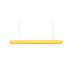Eagle® 5" Hanging Clearance Bar for Auto Garage or Drive Through, Yellow