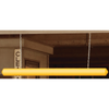 Eagle® 5" Hanging Clearance Bar for Auto Garage or Drive Through, Yellow