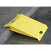 Eagle® Curb Ramp, Yellow Polyethylene, 27" x 27" x 4", 1000 lb Max
