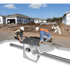 UltraTech Drain Guard, Trash and Debris, 10-Pack - an illustration of a drain guard being installed on a construction site with houses in the background.