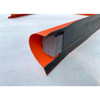 UltraTech Berm Builder (2) Corners, 6-inch, close-up image showing a black and orange rubber corner with gray foam padding, used for construction or landscaping projects.