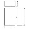 Valley Craft Access Control Steel Storage Cabinet, 48W x 24D x 78H, featuring louvered door panels, half louvered back, 126 bin capacity, 3 adjustable shelves, heavy-duty 14-gauge construction for industrial organization.