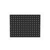 Valley Craft Deluxe Pegboard Wall Panels - 24"W x 18"H, Flanged Steel, 2 Panels per Pack, Black