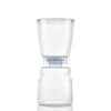 EZLabpure Sterile Disposable Bottle Top Vacuum Filter Units with 0.1um PES Membrane for Mycoplasma Removal, 1000ml, case/12