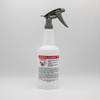 Pre-Labeled GHS Compliant Spray Bottle - 32oz - Isopropyl Alcohol 70%, case/12