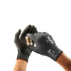 Ansell HyFlex® 11-840 Foam Nitrile Coated Work Gloves, 15 Gauge, Black
