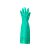 Ansell AlphaTec® Solvex® 37-185 Chemical Resistant Nitrile Gloves, Green, Reusable Protective Work Gloves