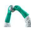 Ansell AlphaTec™ Solvex™ 37-155 Nitrile Coated Chemical Resistant Gloves, Green, Reusable Protective Work Gloves