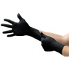 Ansell MICROFLEX™ Black Dragon™ BD-100L Black Natural Rubber Latex Disposable Examination Gloves, Black