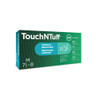 Ansell TouchNTuff™ 92-600 Nitrile Chemical Splash Protection Gloves, Beaded Cuff, Green, Disposable Safety Gloves