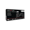 Ansell MICROFLEX™ Black Dragon™ Zero BD-100N Disposable Nitrile Examination Gloves, Black, Beaded Cuff, Standard Cuff