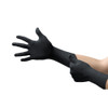 Ansell MICROFLEX™ MidKnight™ XTRA 93-862 Powder-Free Black Nitrile Exam Gloves with Extended Beaded Cuff