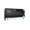 Ansell MICROFLEX™ MidKnight™ MK-296 Powder-Free Black Nitrile Exam Gloves with Superior Grip & Beaded Cuff
