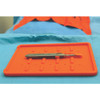 Ansell SANDEL™ SharpsRink™ Reusable Neutral Zone, Bright Orange Silicone Hands-Free Sharps Transfer Tray