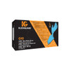 Ansell KleenGuard™ G10 2Pro™ Blue Nitrile Gloves, Disposable Powder-Free Protective Gloves for Industrial & Laboratory Use