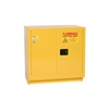 Eagle® Flammable Safety Cabinet, 22 gal Under-counter, 2 Door, Self-Closing